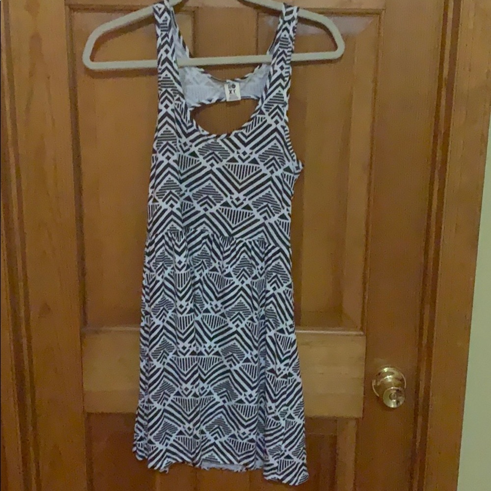 Roxy Black and White Dress